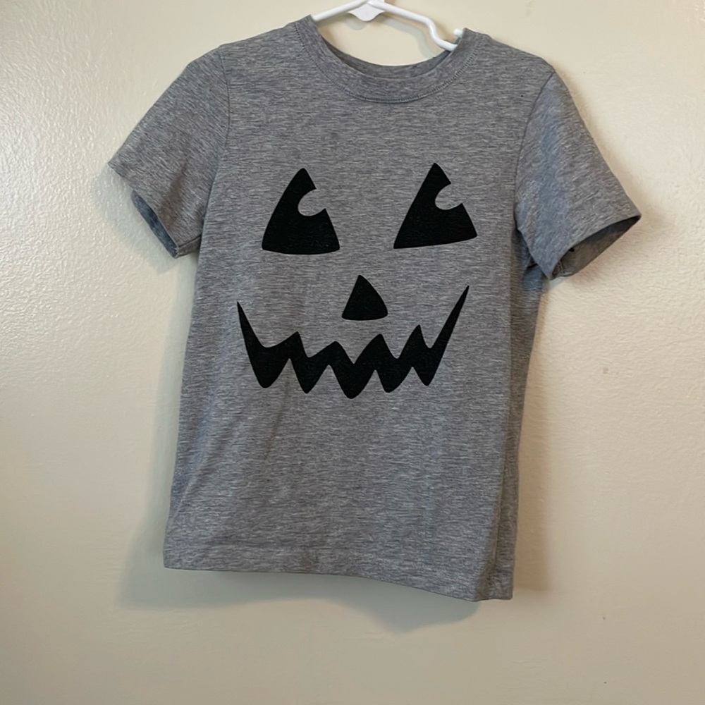 Toddler boys jack o lantern t shirt